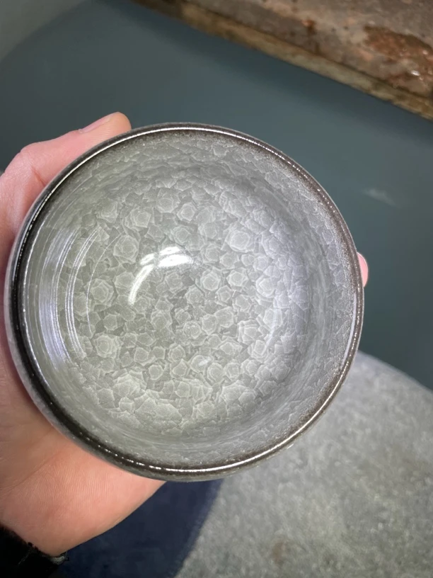 高端茶器墨冰茶杯品茗茶茶具，家用泡茶喝茶主人杯