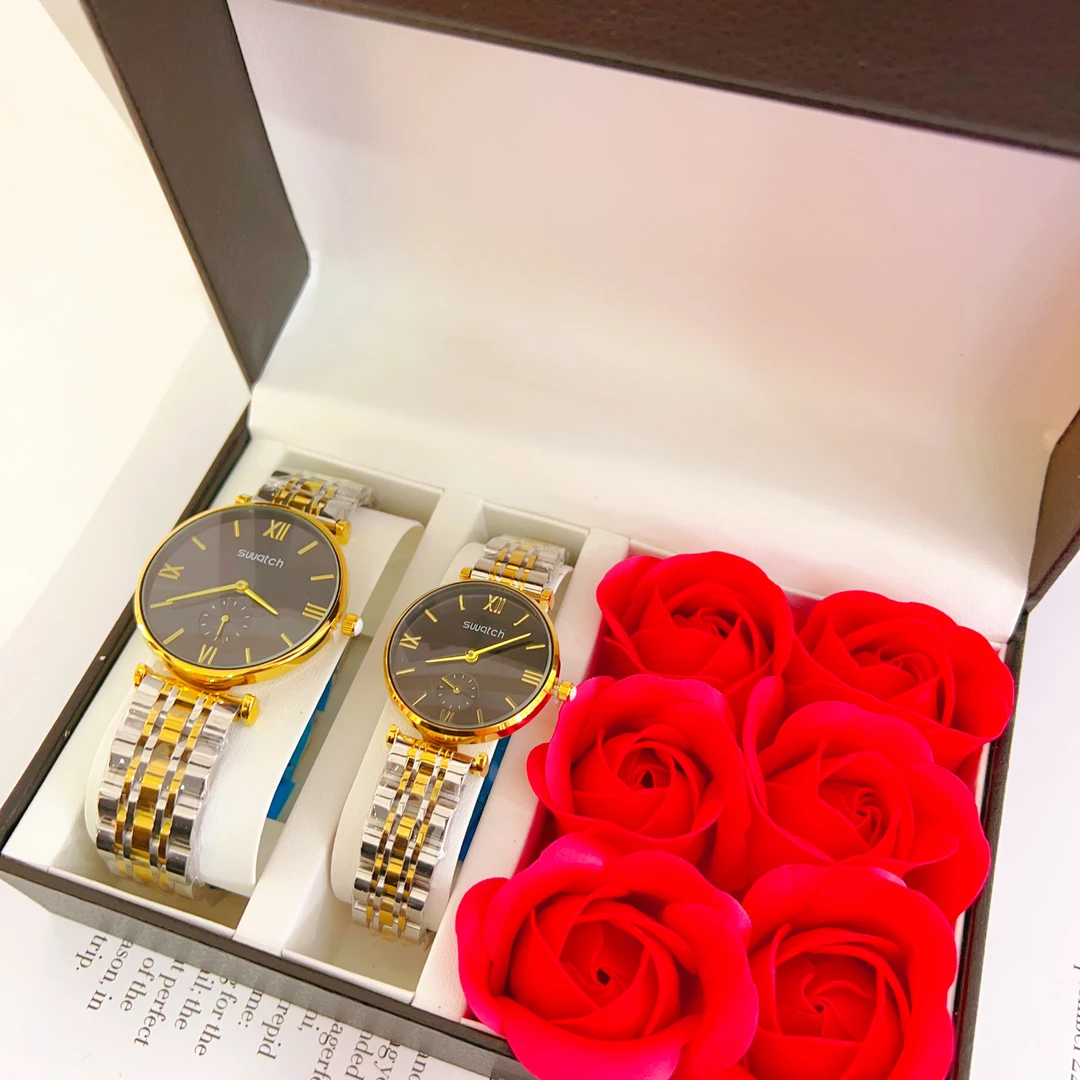 时尚轻奢百搭简约潮流气质百搭情侣钢带手表