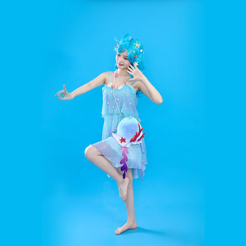 王者荣耀cosplay游戏服装美人鱼动漫服装女毕业照直播套装