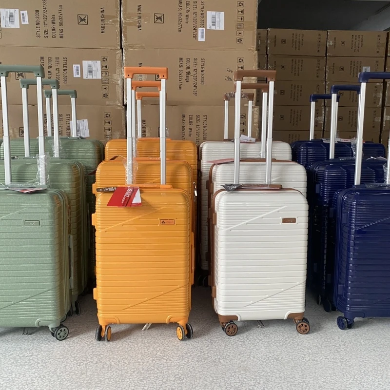 出口美国外单货行李箱拉杆箱女20寸静音万向轮男拉链旅行登机