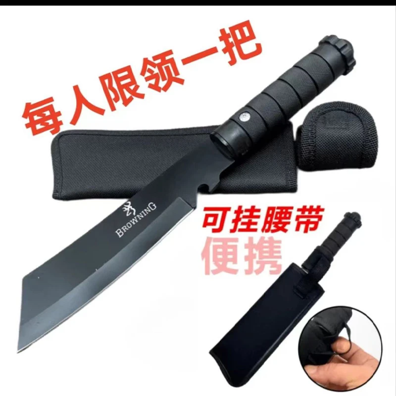 高硬度家用户外露营多功能刀切水果刀求生刀小直切肉刀锋利小刀