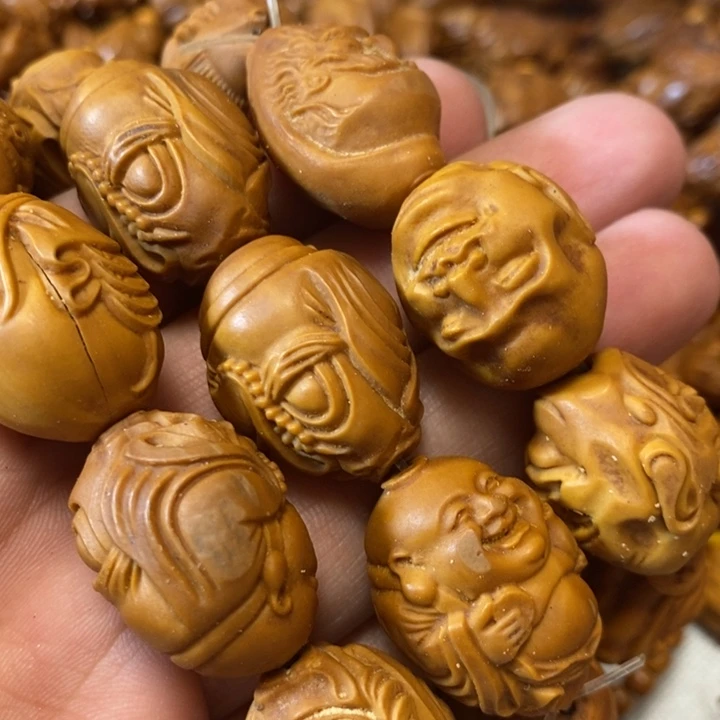 橄榄核核雕橄榄微瑕300