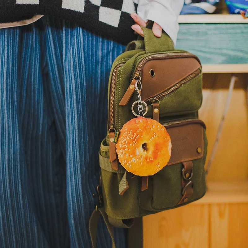 新疆文创馕钥匙扣解压馕挂件