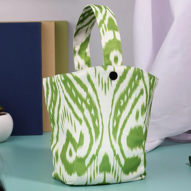 新疆文创艾德莱斯纹样手提包生日礼物送女生妈妈礼品时尚