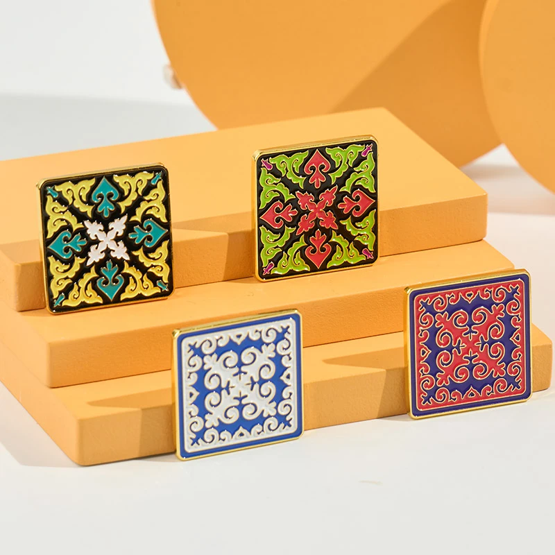 新疆文创新疆特色纹样金属创意冰箱贴创意旅游纪念品我的阿勒泰