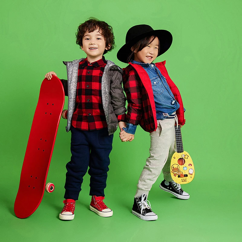 男女童幼童两面穿轻薄羽绒服703935秋季保暖外套