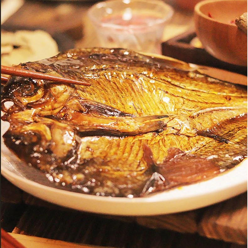 湖南香辣酱板鱼湖南特产卤味熟食小吃开袋即食开胃追剧休闲下饭
