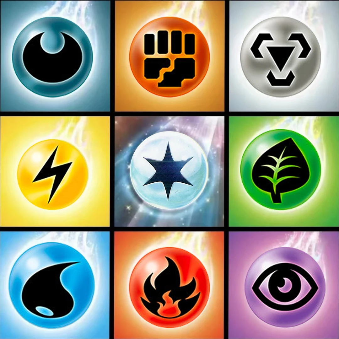 神奇宝贝简中   卡牌能量对对碰