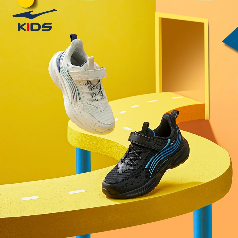 鸿星尔克飞鲨｜夏季休闲鞋舒适百搭时尚网面轻便休闲鞋63122403083