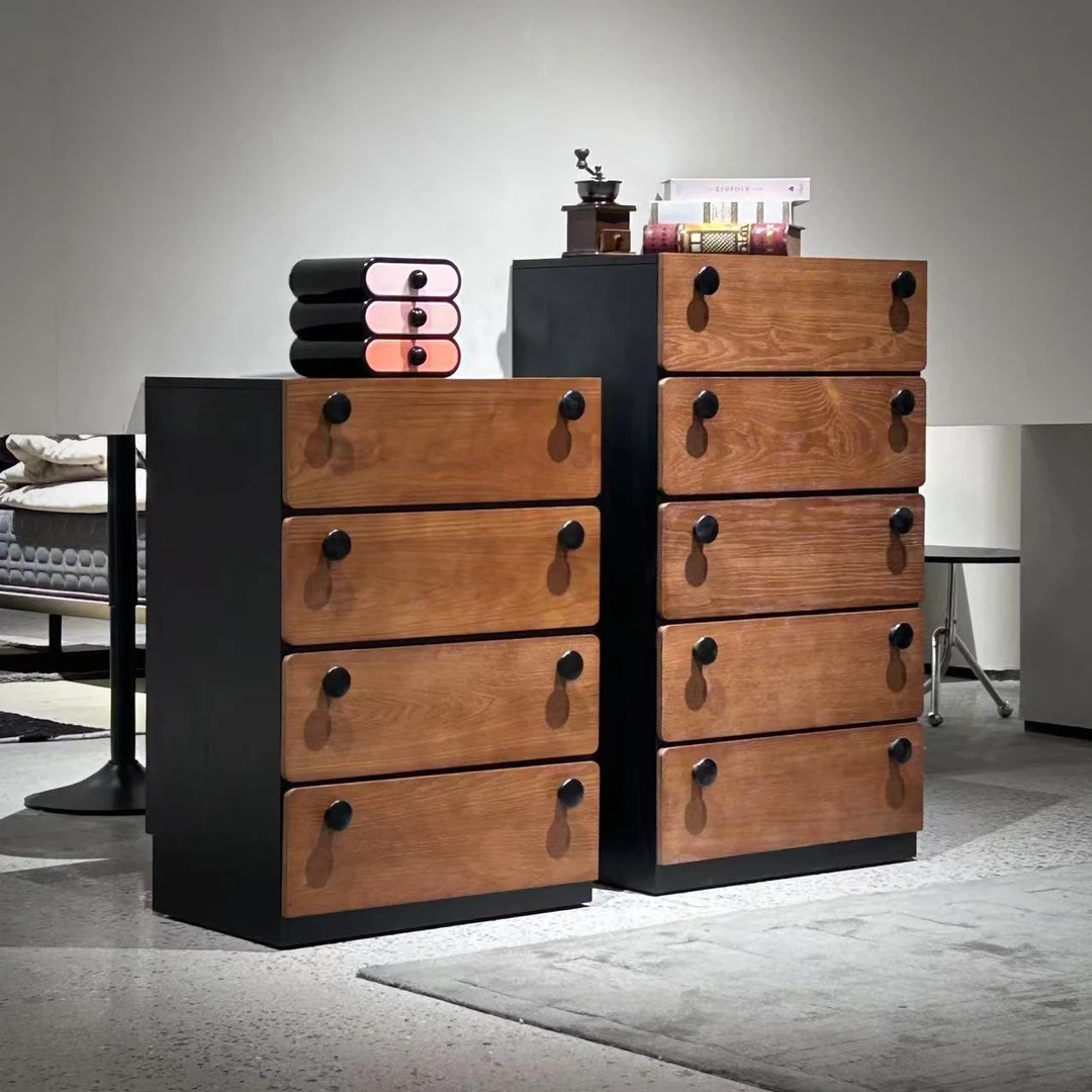 【春哥严选】中古风极简风岁月四/五斗柜简约现代家用储物抽屉柜MS1