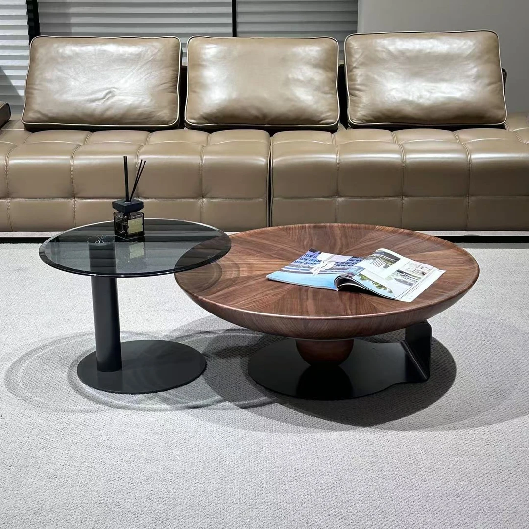 【春哥严选】清货-现代简约圆形茶几客厅小户型创意设计师茶几AP