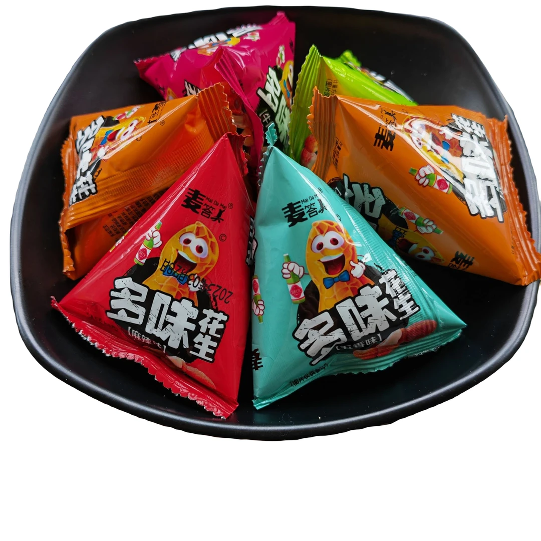 麦答美9.9到手400克油炸多味花生酥脆精选鲜香五香味多彩美味