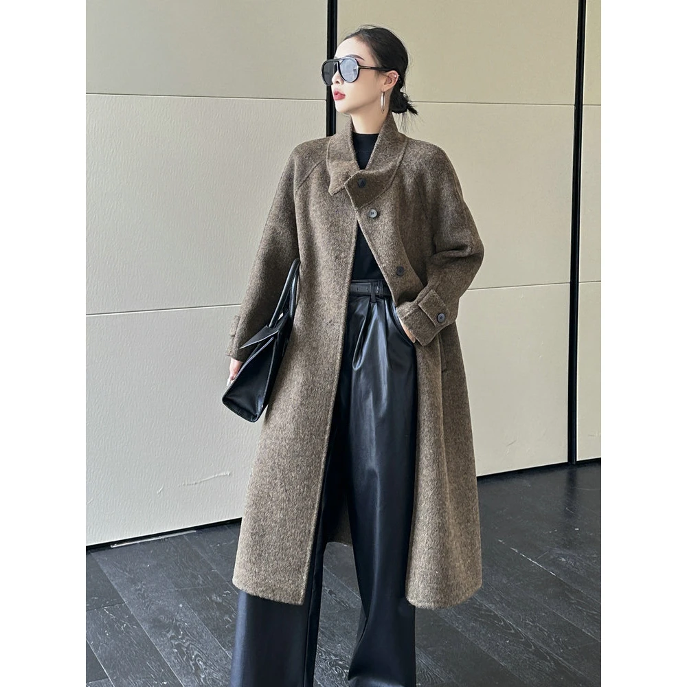 小安【1011-1020】“价格已开”双面羊毛大衣气质外套时尚冬女士韩版