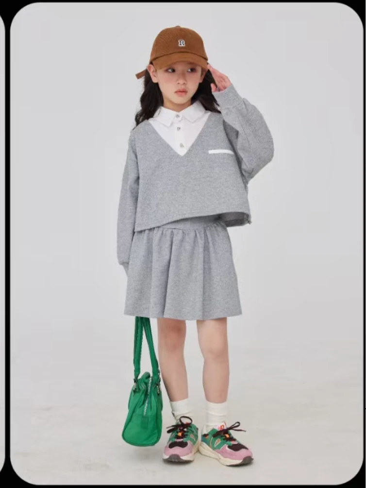 ViViOH D94 女童春秋新款韩版宽松套装