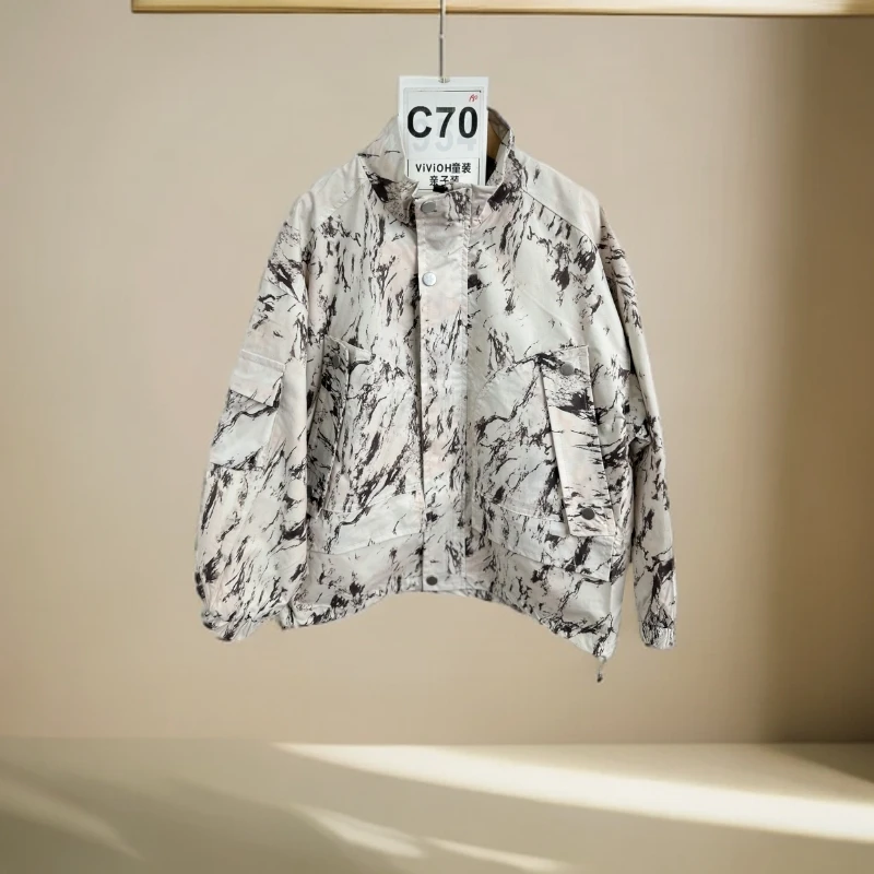 ViViOH  C70男女童韩版宽松外套春秋新款上衣