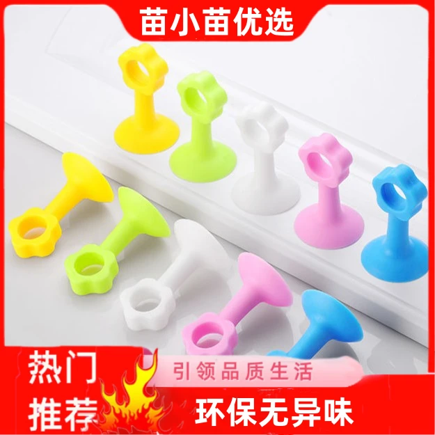 【5个装9.9】硅胶门吸免打孔防撞垫静音缓冲贴塑料橡胶门把手门挡