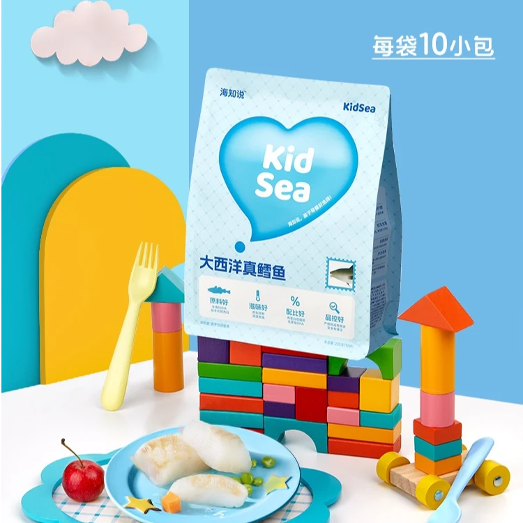 海知说大西洋深海真鳕鱼块原切去刺宝贝关键时期发育儿童营养辅食