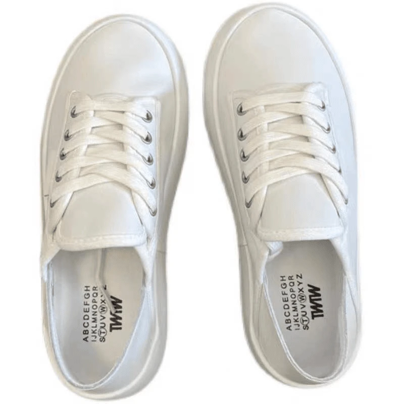 雪儿 春款单色单款小白鞋-1