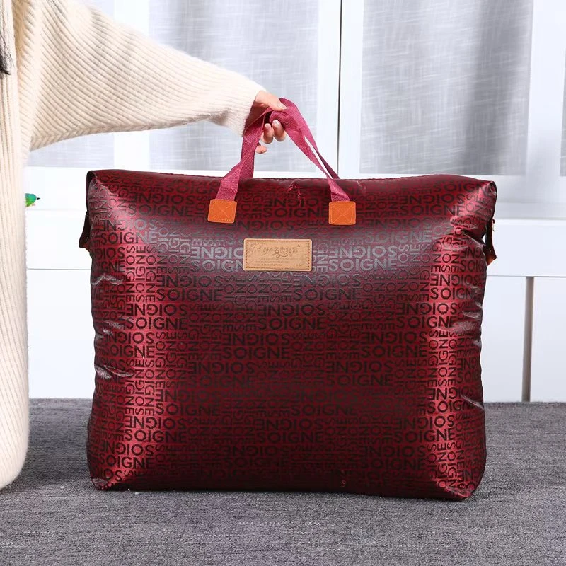 牛津布被子收纳袋防潮家用手提袋搬家行李袋子50cm*70cm*1中号