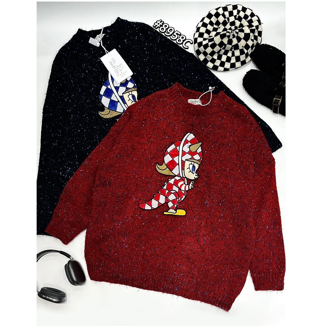 【代代精选】重工卡通卡衣-21091