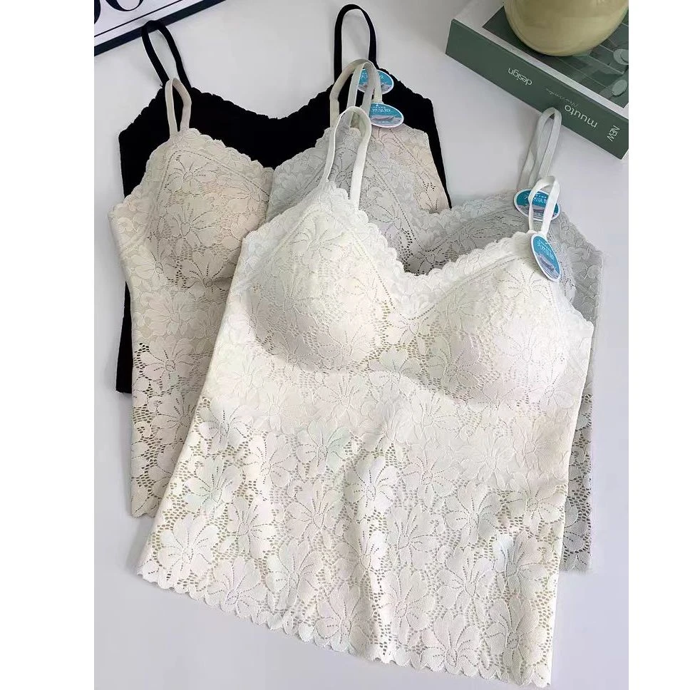 【代代精选】花边吊带背心-21009