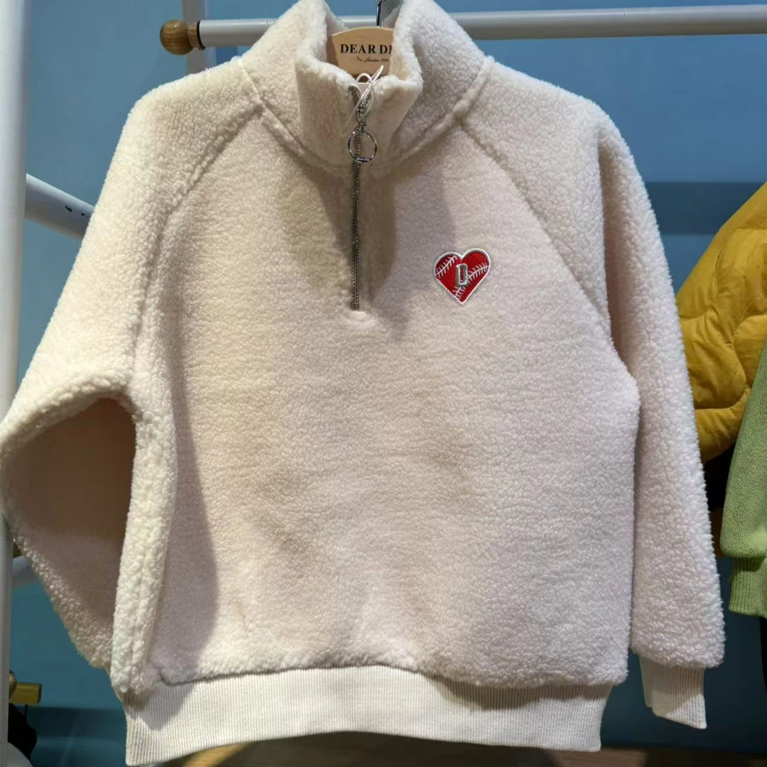 【直播清】迪迪鹿女大童冬季加绒加厚套头卫衣C123421608