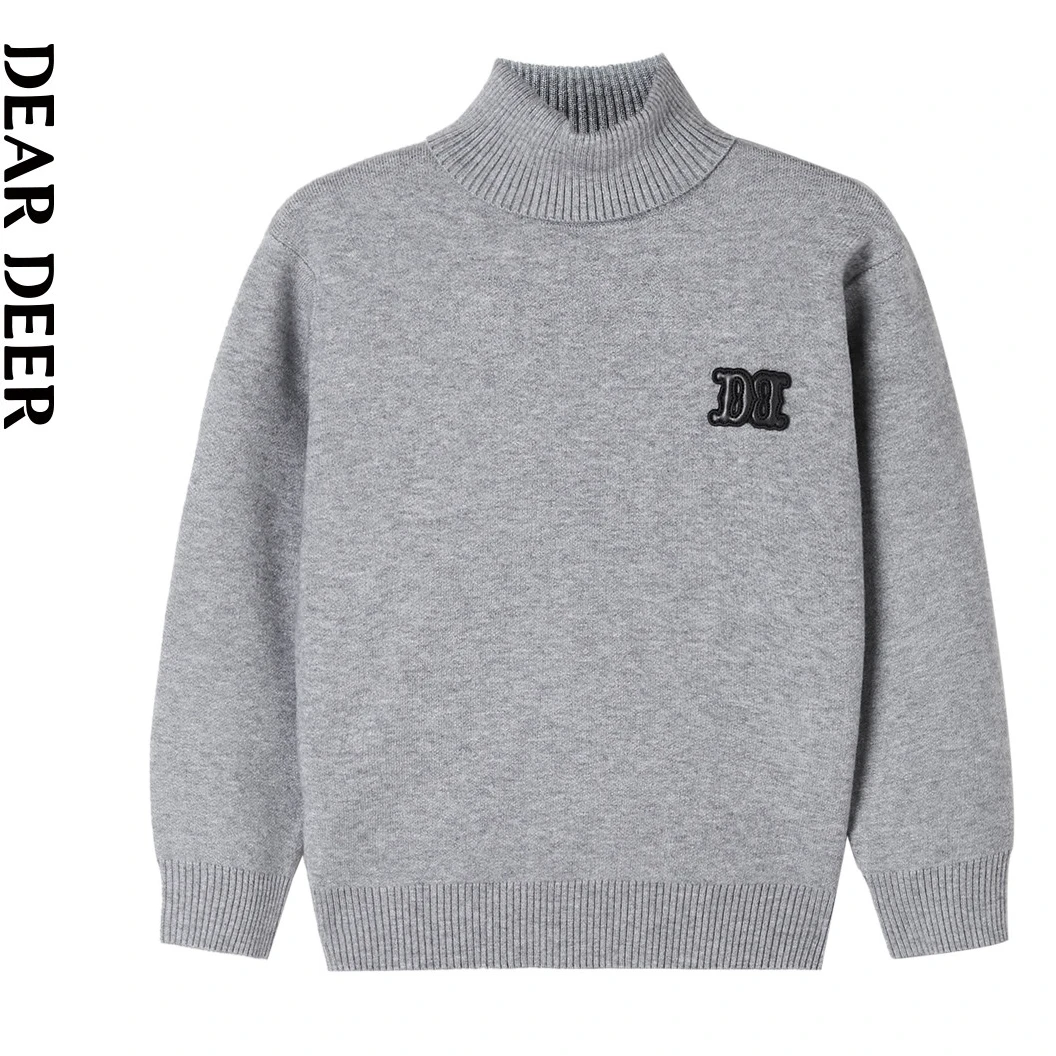 【直播清】迪迪鹿男大童冬季毛衣长袖线衫高领男童内搭C123411711