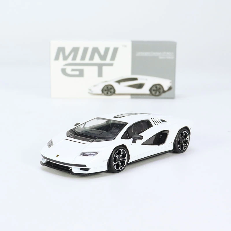 MINI GT车模 1:64兰博基尼Countach康塔什LPI 800-4 合金汽车模型