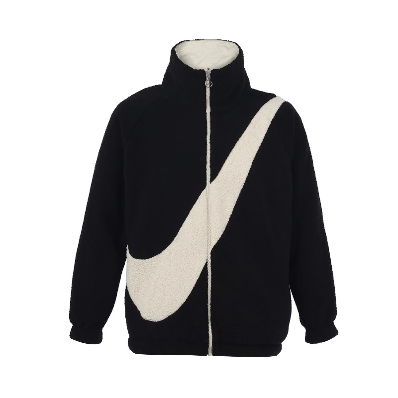 NIKE/耐克秋冬 双面穿 男女 羊羔绒保暖休闲运动外套DC5138-010