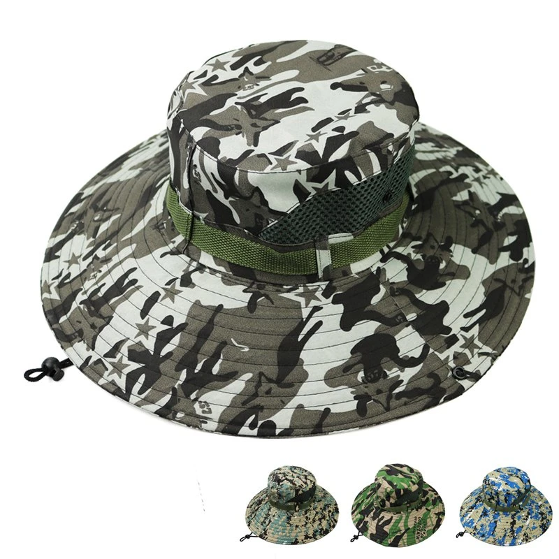 帽子男太阳帽夏天户外登山钓鱼帽渔夫帽出游防晒帽休闲透气遮阳帽