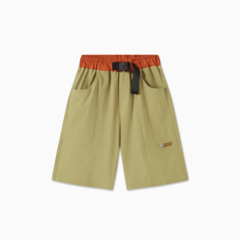 裙子MQD童装七分裤夏季新款五分休闲裤宝宝时尚宽松裤儿童户外舒