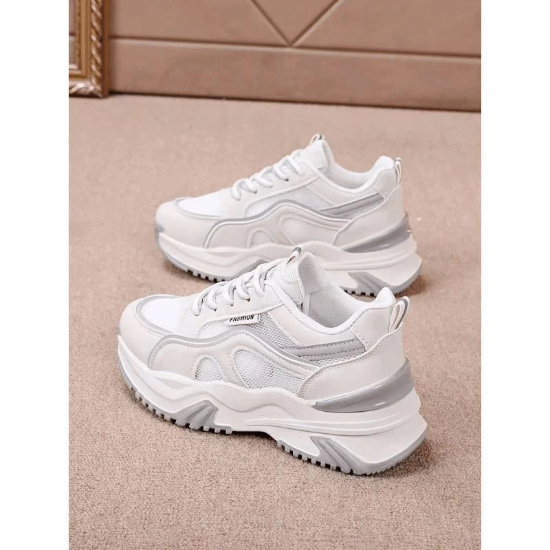 李宁飞电【清仓】2308-3新款网面透气百搭网红潮鞋休闲老爹鞋2308-3