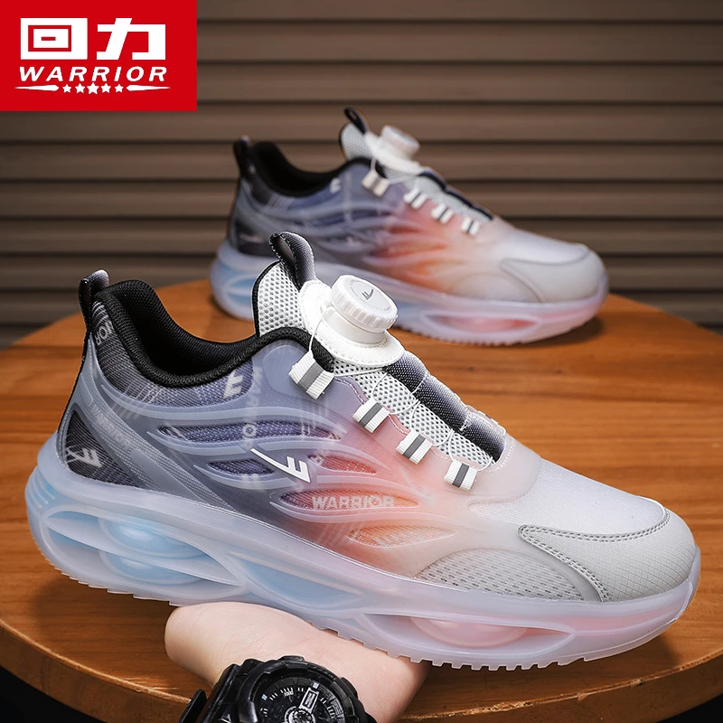 回力运动男鞋青少年男款秋季网面透气体育学生防滑减震跑步鞋