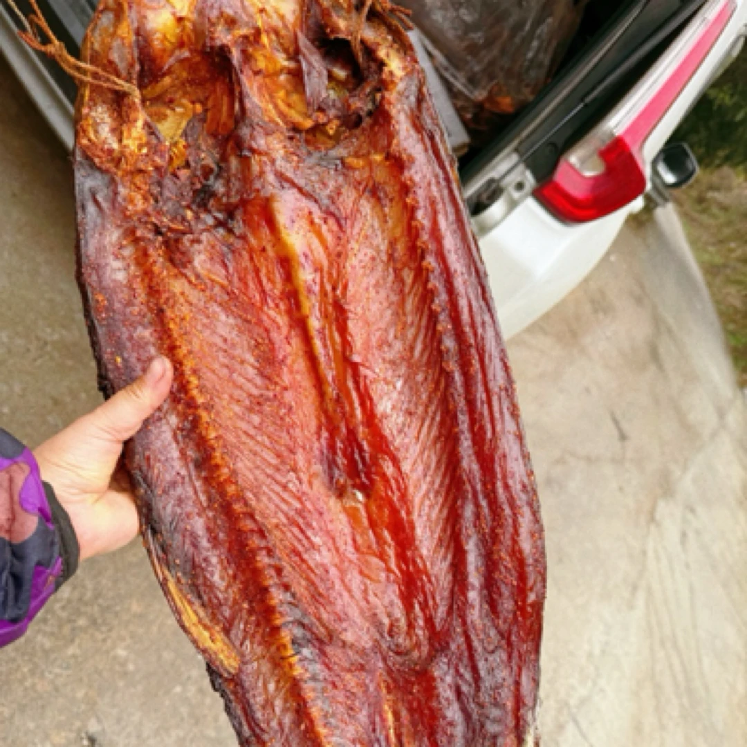 农家烟熏腊草鱼整条发货