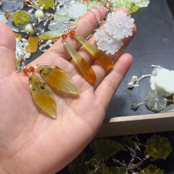 蛇纹石玉手链合金