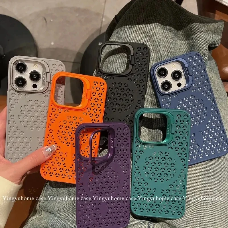 适用苹果14promax手机壳新款磁吸iphone15防摔13支架12男女