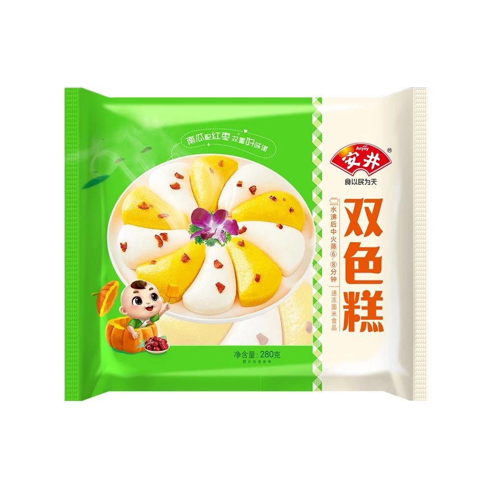 【萌趣早点】安井双色糕280g/袋