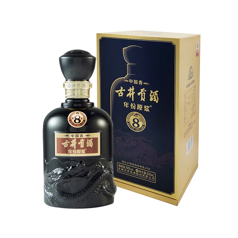 50度古井贡酒年份原浆中国香(8)白酒500ml/瓶