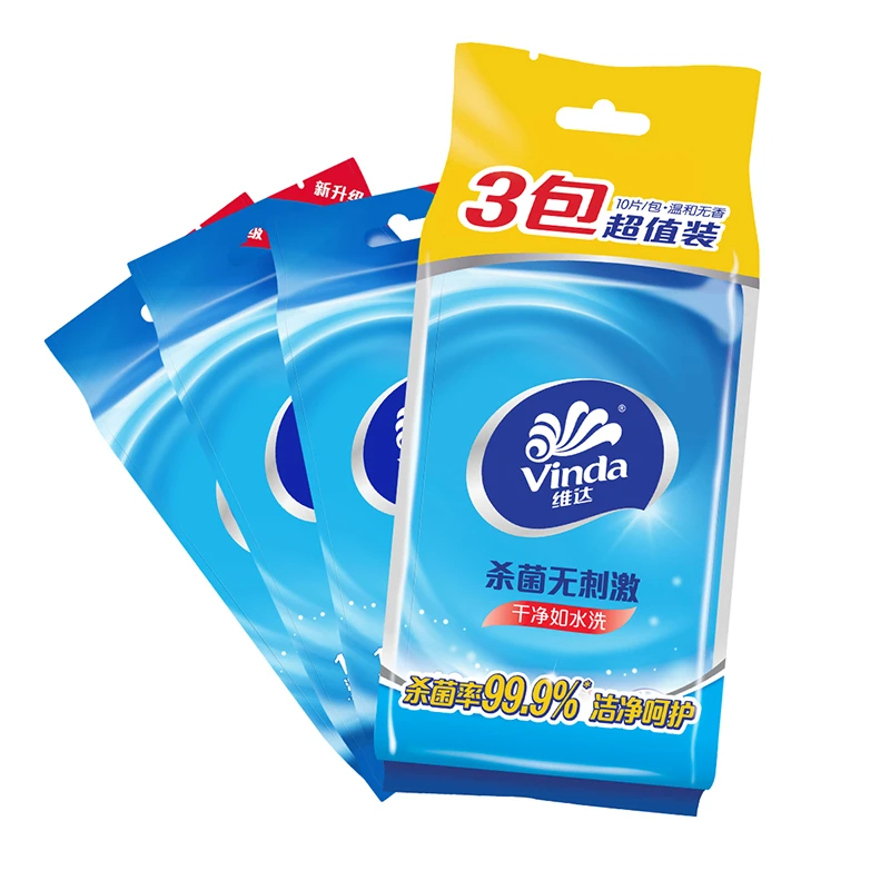 维达湿巾量贩装10片*3包/提