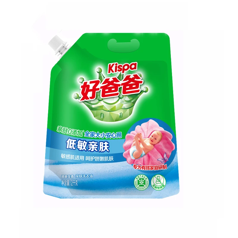 好爸爸天然亲肤洗衣液2千克/袋