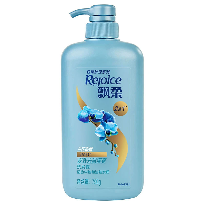 飘柔日常护理双效清爽去屑洗发露750g/瓶