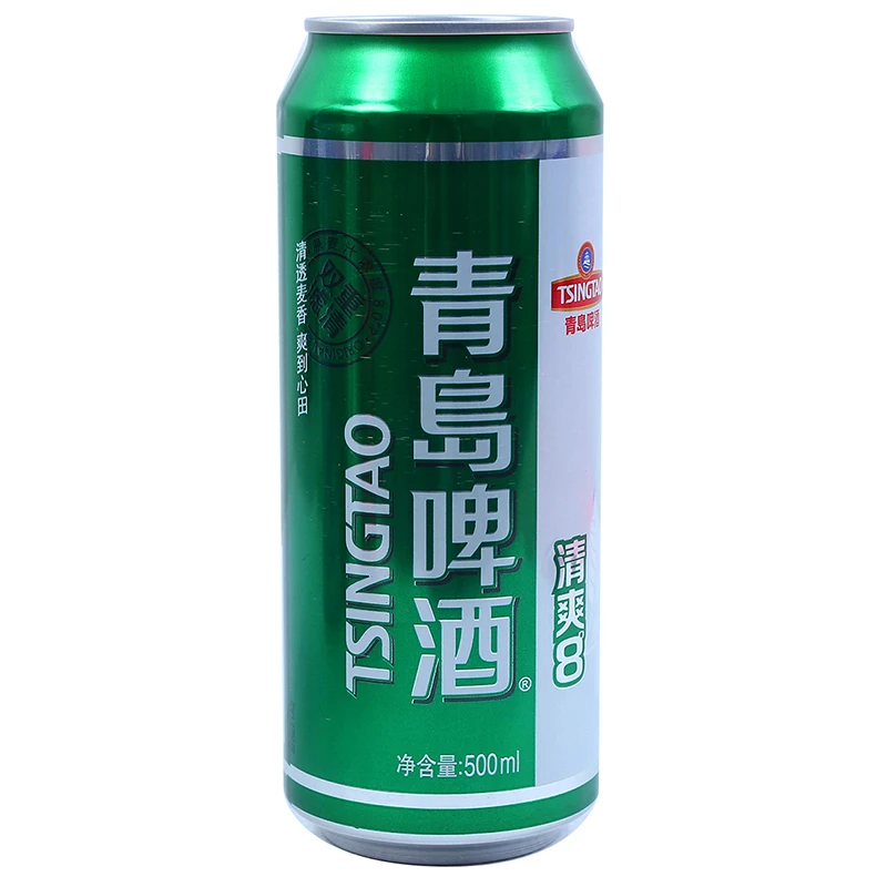 青岛啤酒清爽8度500ml/罐