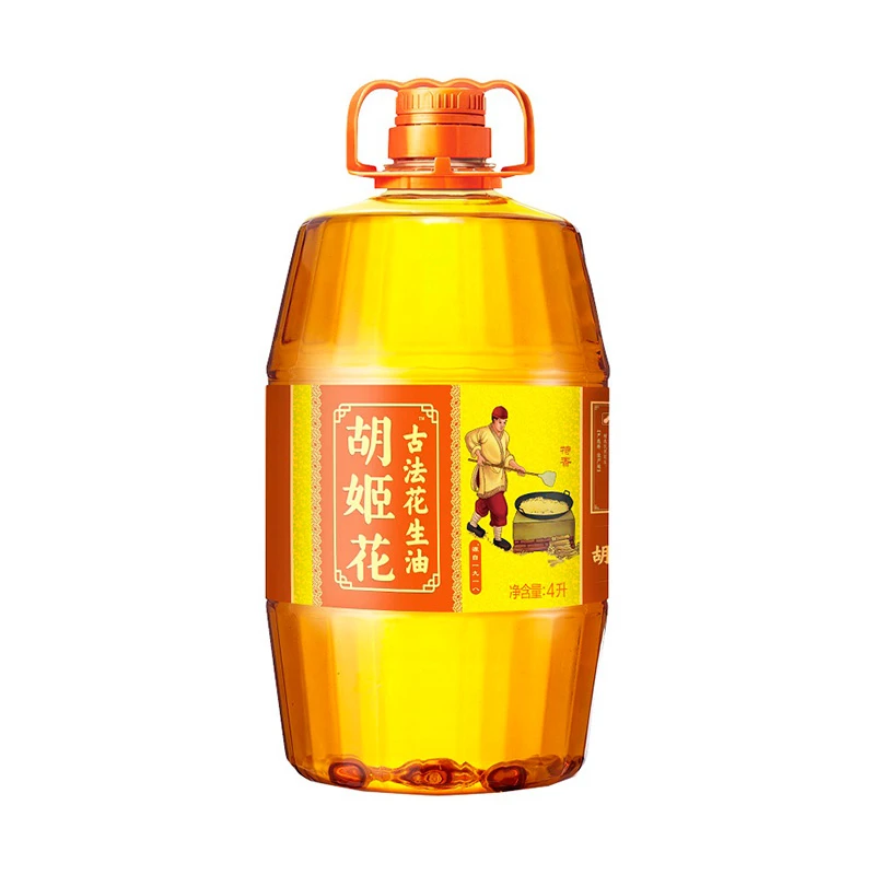 【古法香传】胡姬花古法花生油 4升/瓶