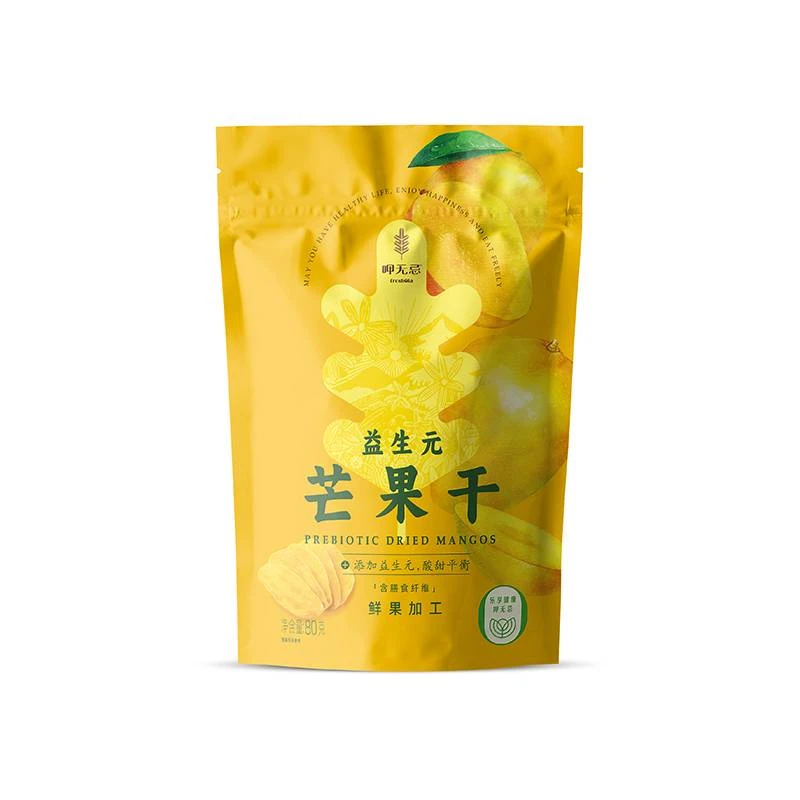 呷无忌freshOla益生元芒果干80g/袋