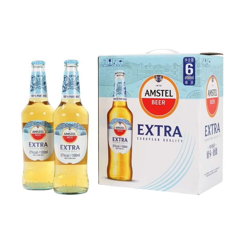 红爵EXTRA啤酒460ml*6瓶/箱
