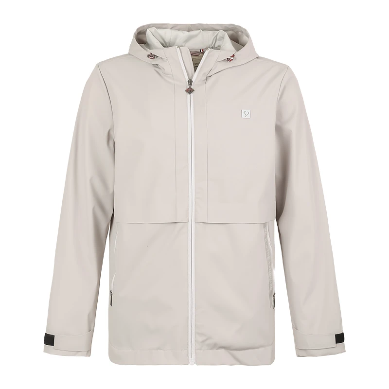 J&T男连帽双袋外套机车款时尚上衣