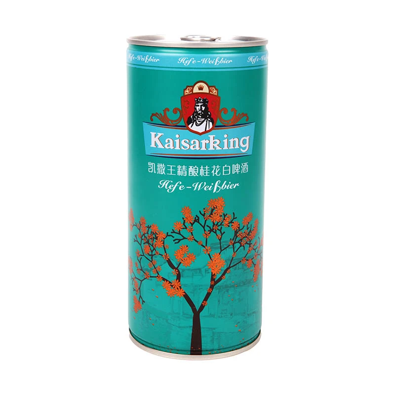 凯撒王精酿桂花白啤酒1L/罐