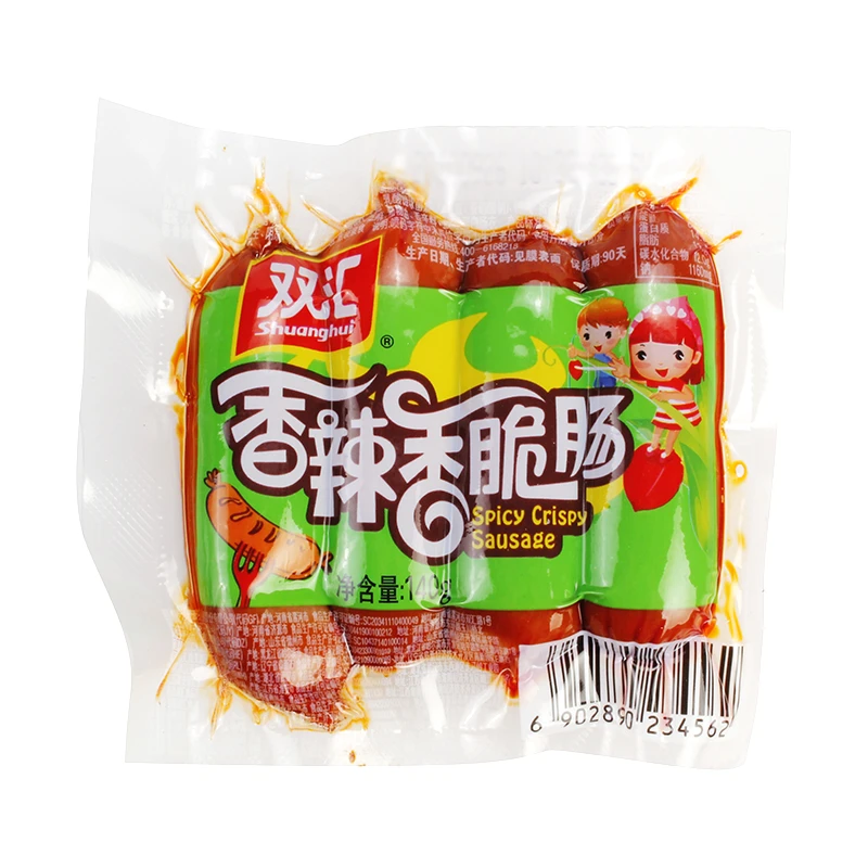 双汇香辣香脆肠140g/袋