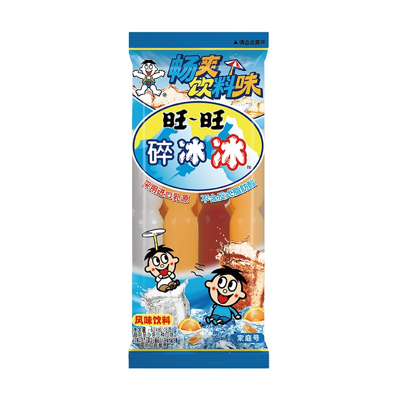 旺旺碎冰冰畅爽饮料味78ml*8支/包