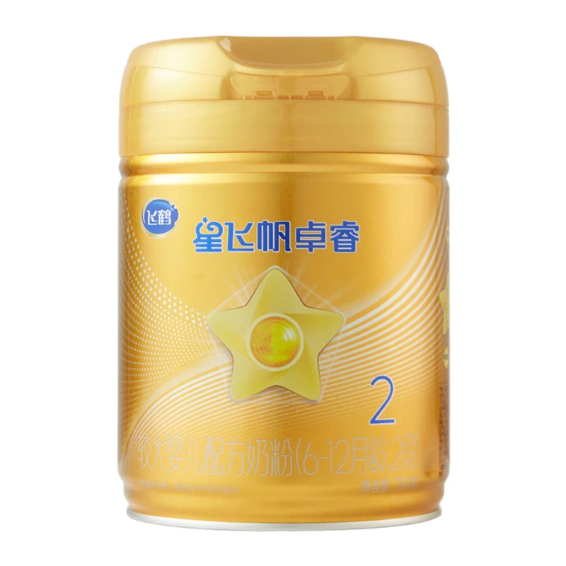 飞鹤星飞帆卓睿较大婴儿配方奶粉(6-12月龄,2段) 750g